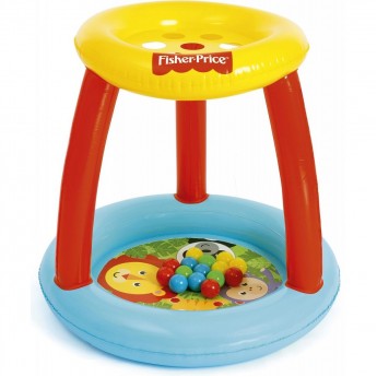 Игровой центр BESTWAY "ЗВЕРЮШКИ FISHER PRICE" 89x89x84 см, с мячами (15 шт), от 2 лет Игровой центр BESTWAY "ЗВЕРЮШКИ FISHER PRICE" 89x89x84 см, с мячами (15 шт), от 2 лет