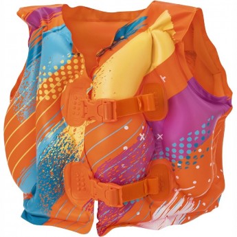 Жилет для плавания BESTWAY COLORIFY TOUGHLITE 32272 41x30 см, 3-6 лет Жилет для плавания BESTWAY COLORIFY TOUGHLITE 32272 41x30 см, 3-6 лет