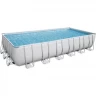 Каркасный бассейн BESTWAY POWER STEEL 732х366х132см, 30045л + песочный ф/насос 5678 л/ч, тент, лестница 56475 BW