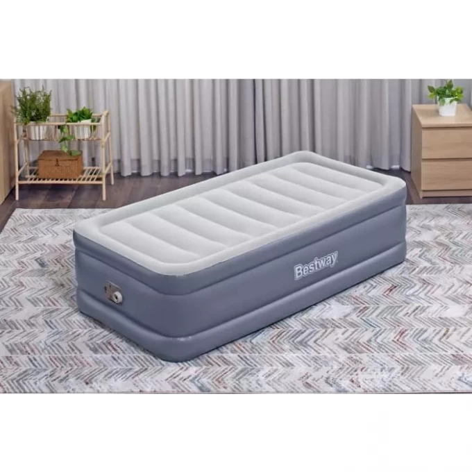 Надувная кровать 97х191х51см BESTWAY TRITECH AIR 6713G BW Надувная кровать 97х191х51см BESTWAY TRITECH AIR 6713G BW